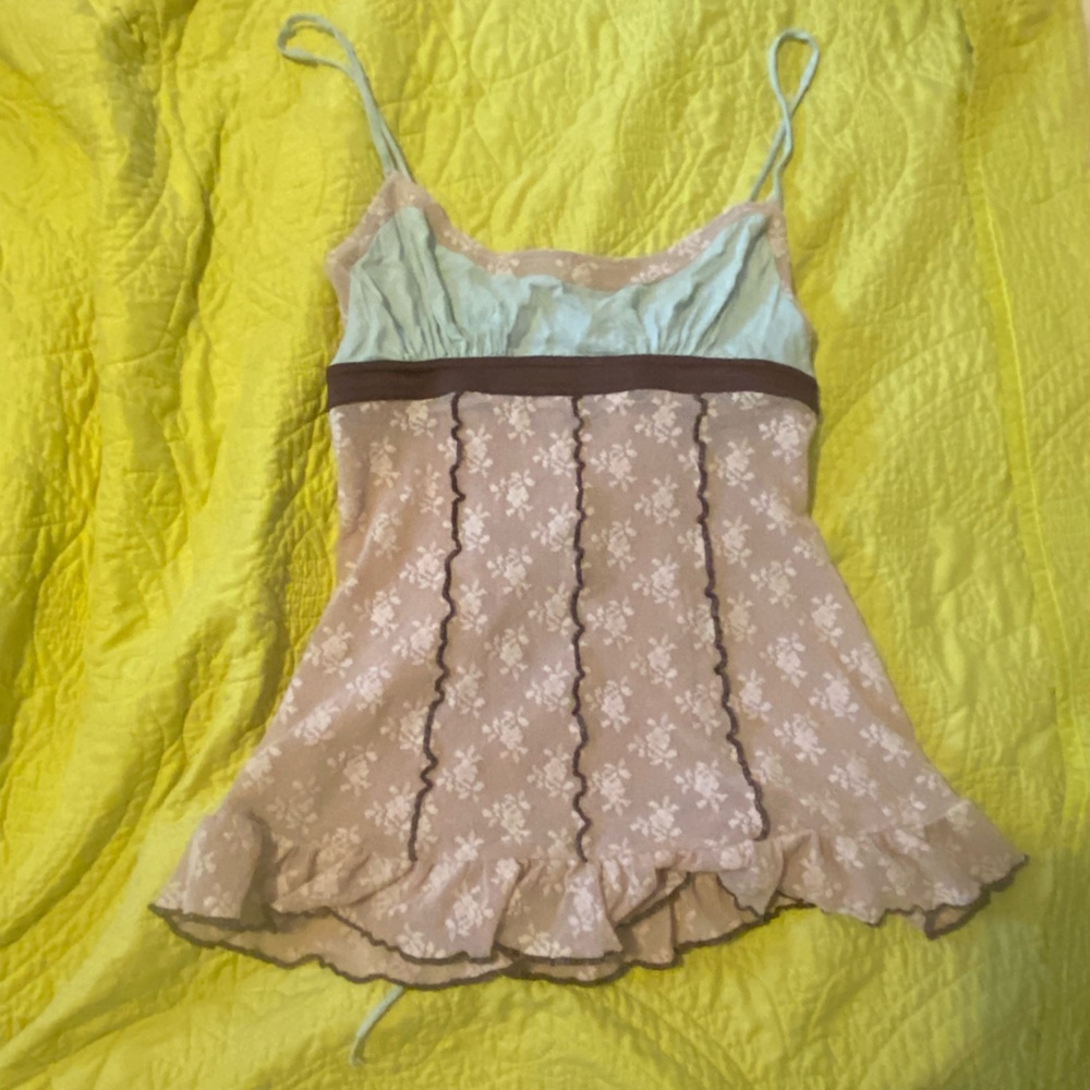 Free People Intimately Lace Tank Top NWOT